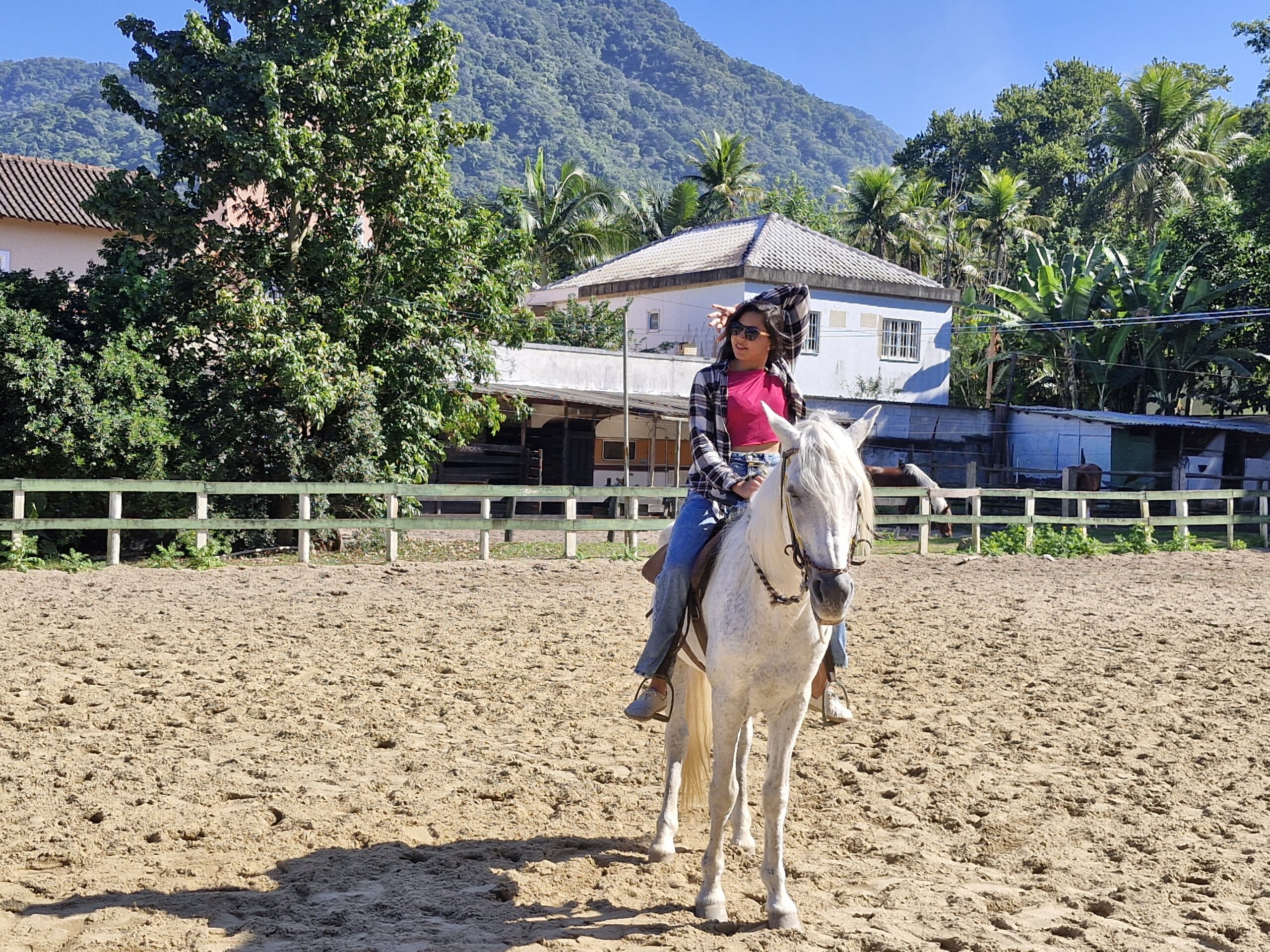 VARGEM GRANDE Horseback riding Rio de Janeiro Rio de Janeiro trail ride Beach horseback riding Brazil Beginner horseback riding Rio Advanced horse riding Brazil Mangalarga Marchador Horse riding holiday Brazil Brazilian ranch horse riding